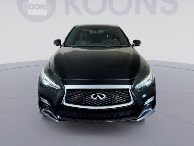 2018 INFINITI Q50 Red Sport 400