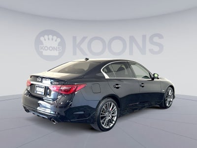 2018 INFINITI Q50 Red Sport 400