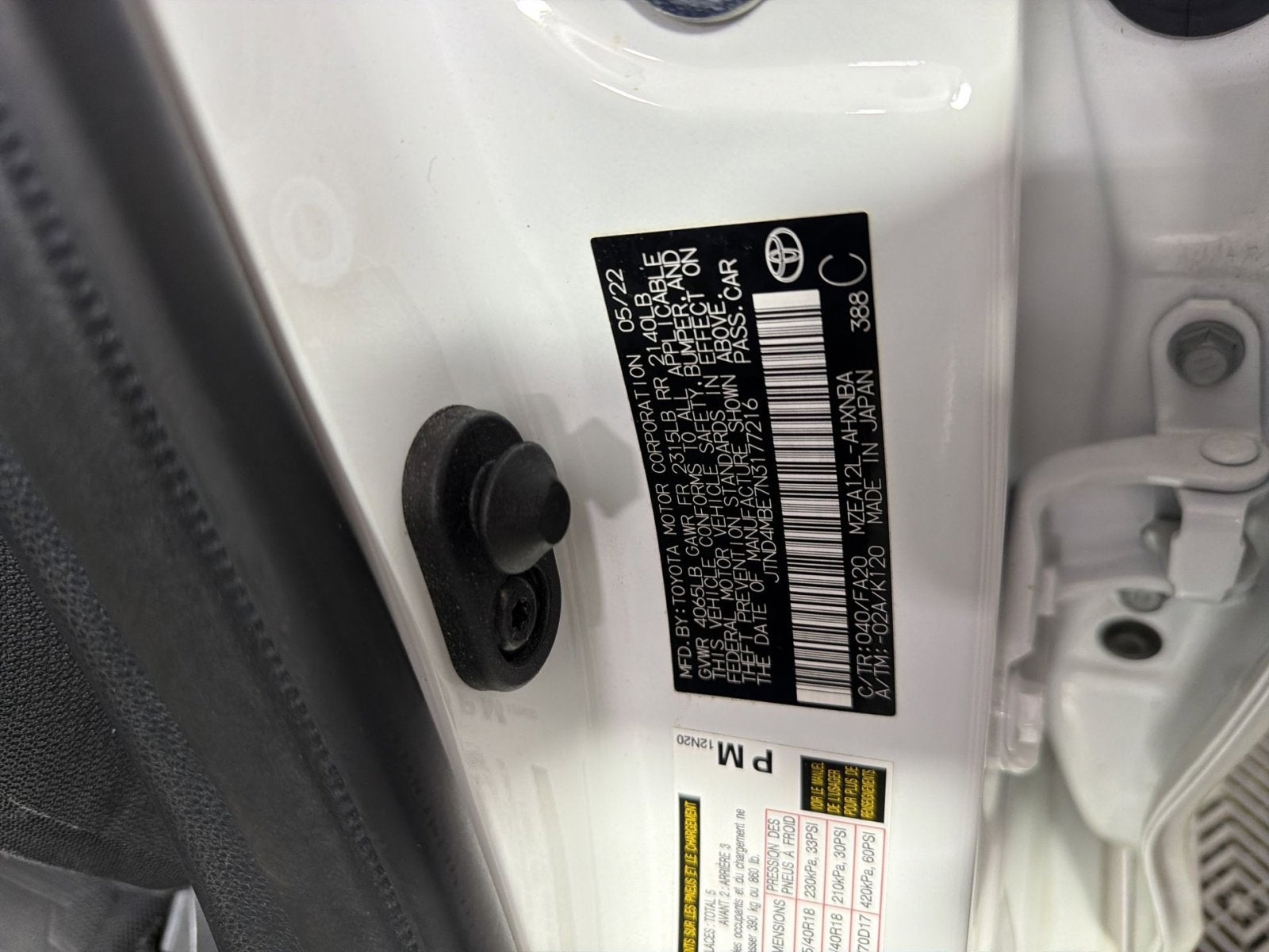 2022 Toyota Corolla Hatchback SE