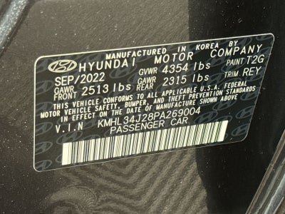 2023 Hyundai Sonata Limited