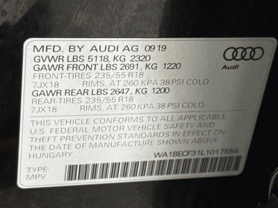 2020 Audi Q3 Premium Plus