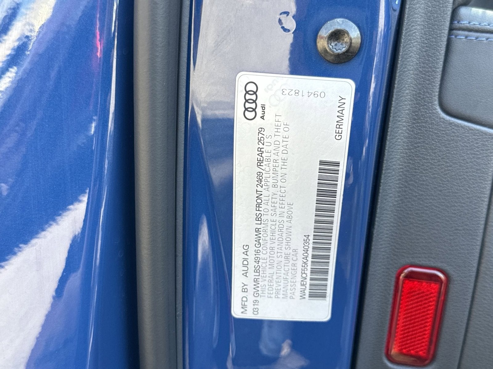 2019 Audi A5 Sportback Premium Plus