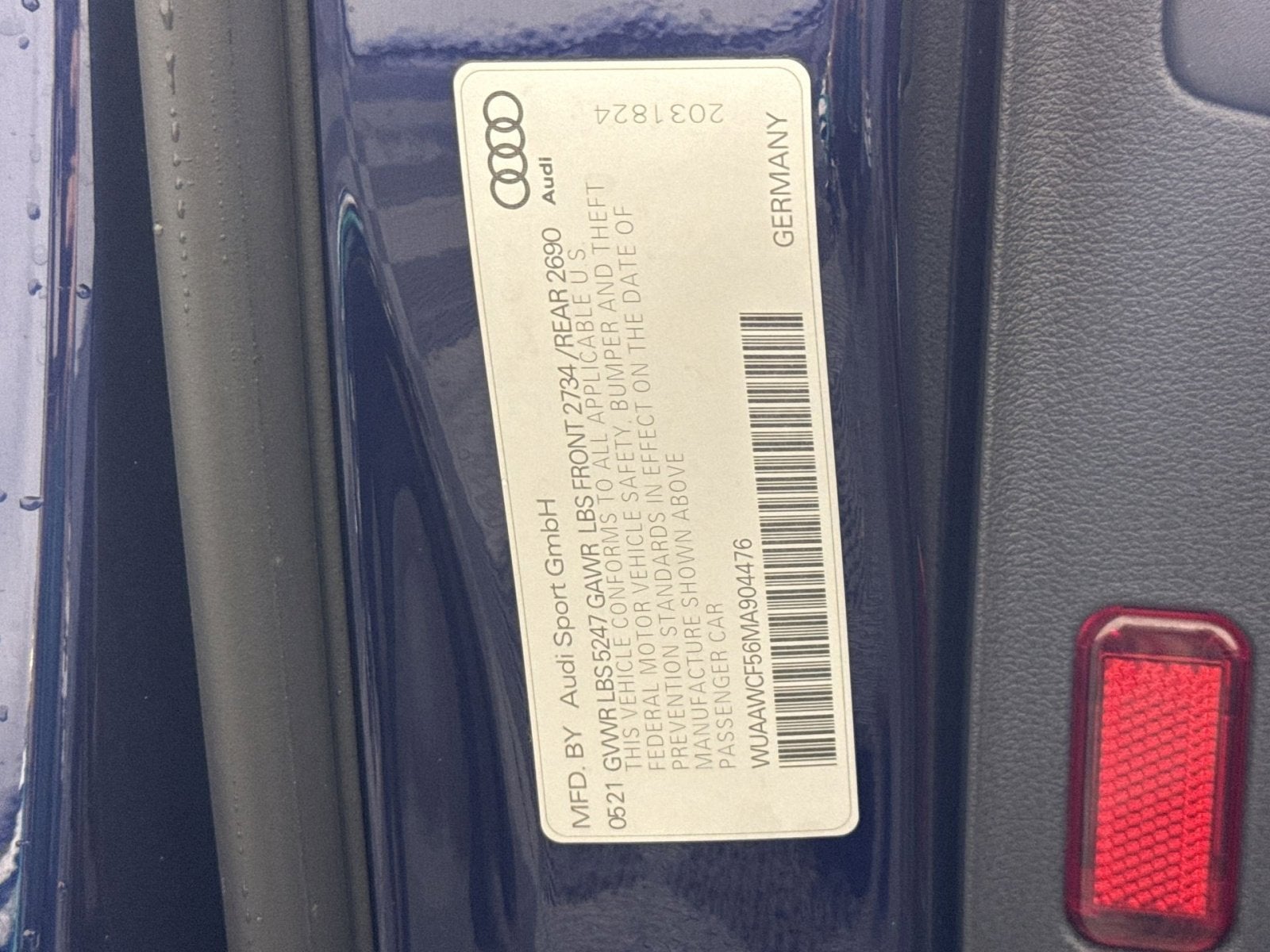 2021 Audi RS 5 2.9T