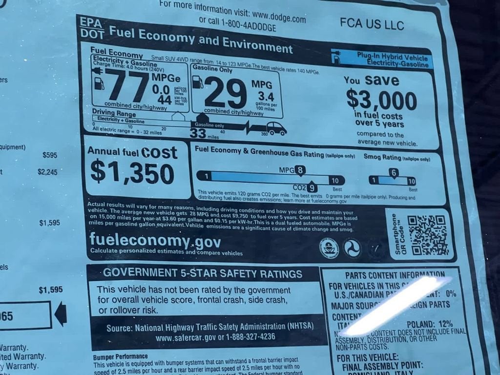 2024 Dodge Hornet R/T Plus