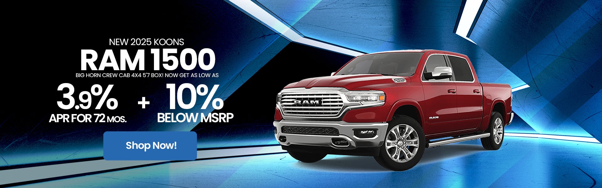 2025 RAM 1500 APR Offer