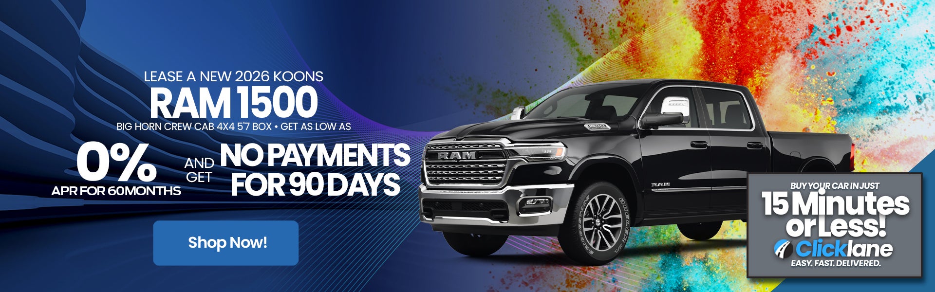 2026 RAM 1500 APR Offer