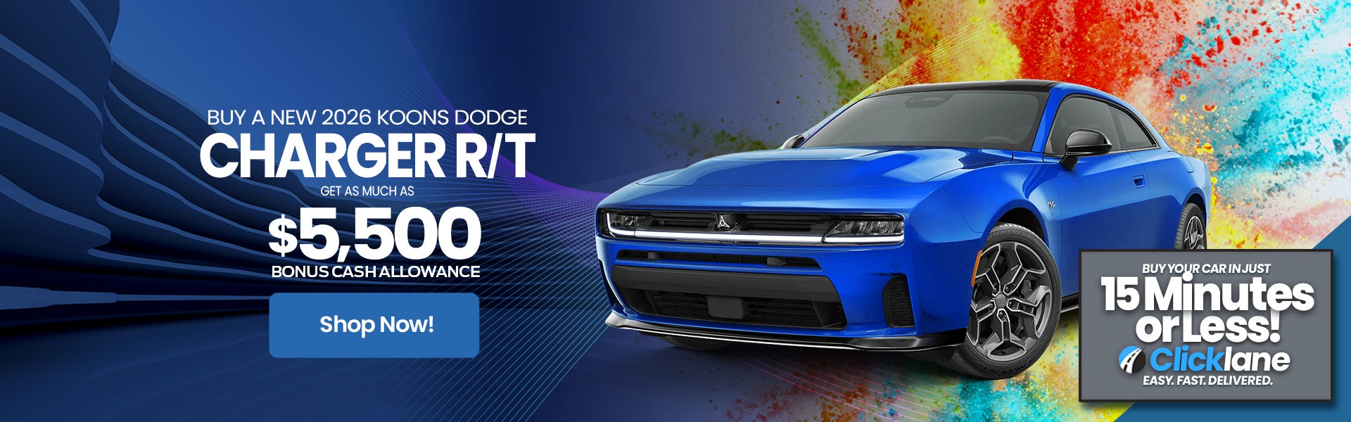 2026 Dodge CHARGER Rebate Offer