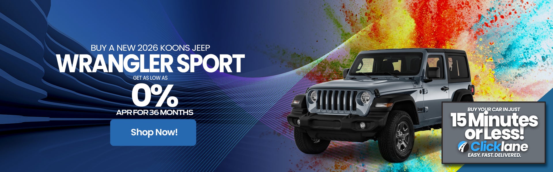 2026 Jeep Wrangler APR Offer