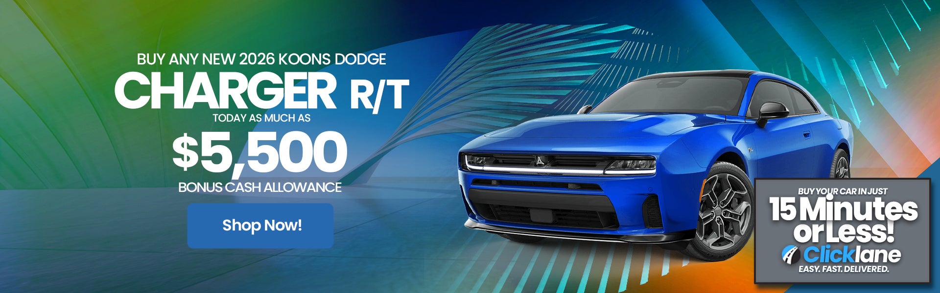 2026 Dodge CHARGER Rebate Offer