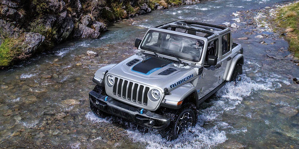 Electric Jeep exterior