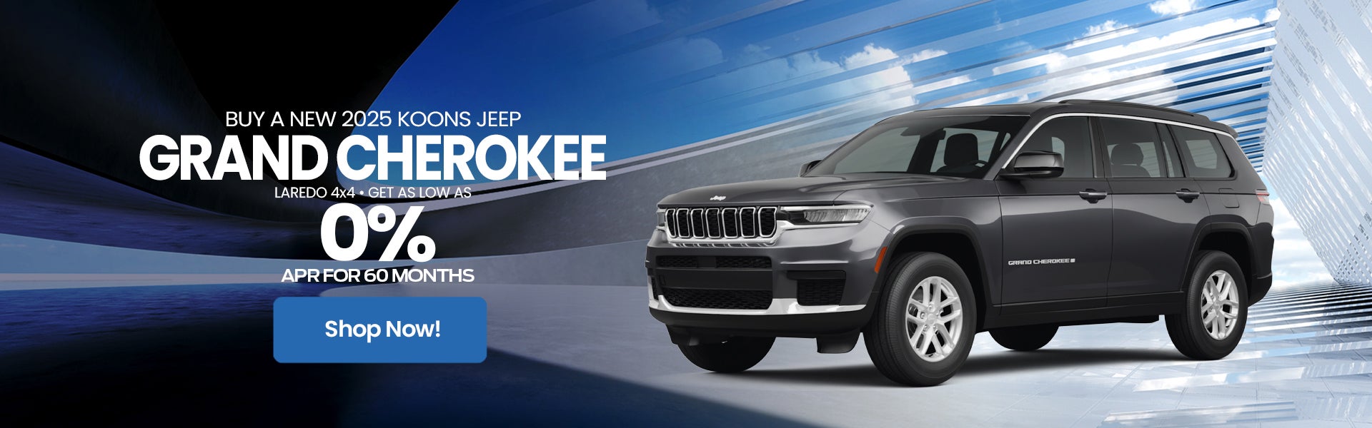 2025 Jeep Grand Cherokee APR Offer