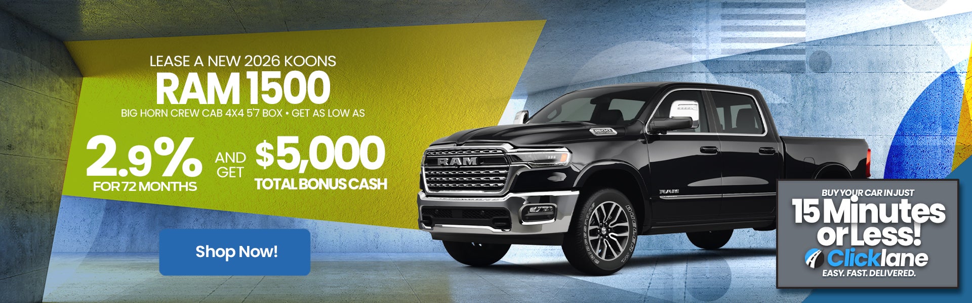 2026 RAM 1500 APR Offer