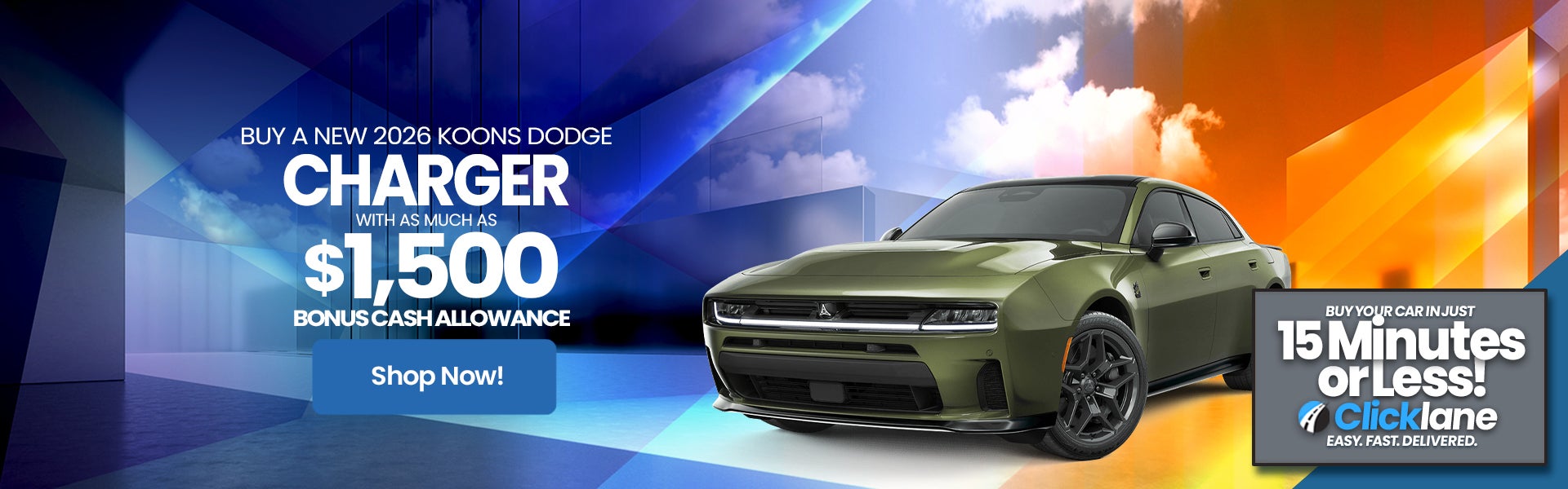 2026 Dodge CHARGER Rebate Offer