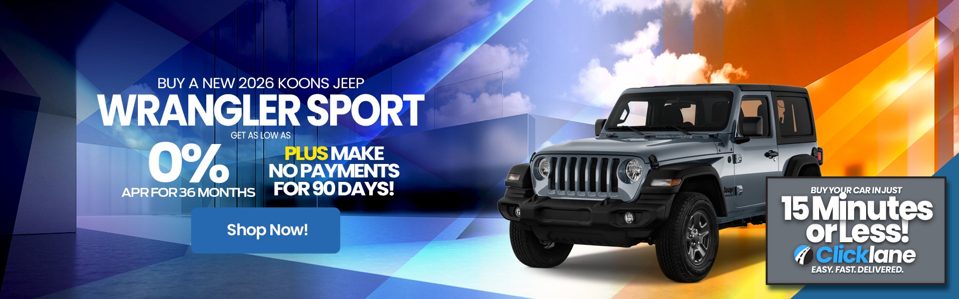 2026 Jeep Wrangler APR Offer
